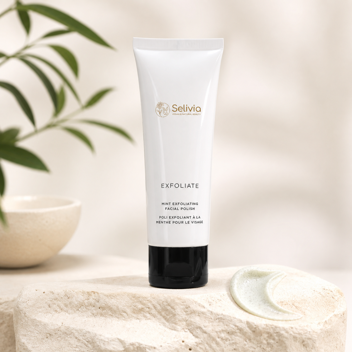 Mint Exfoliating Facial Scrub for Smooth Skin