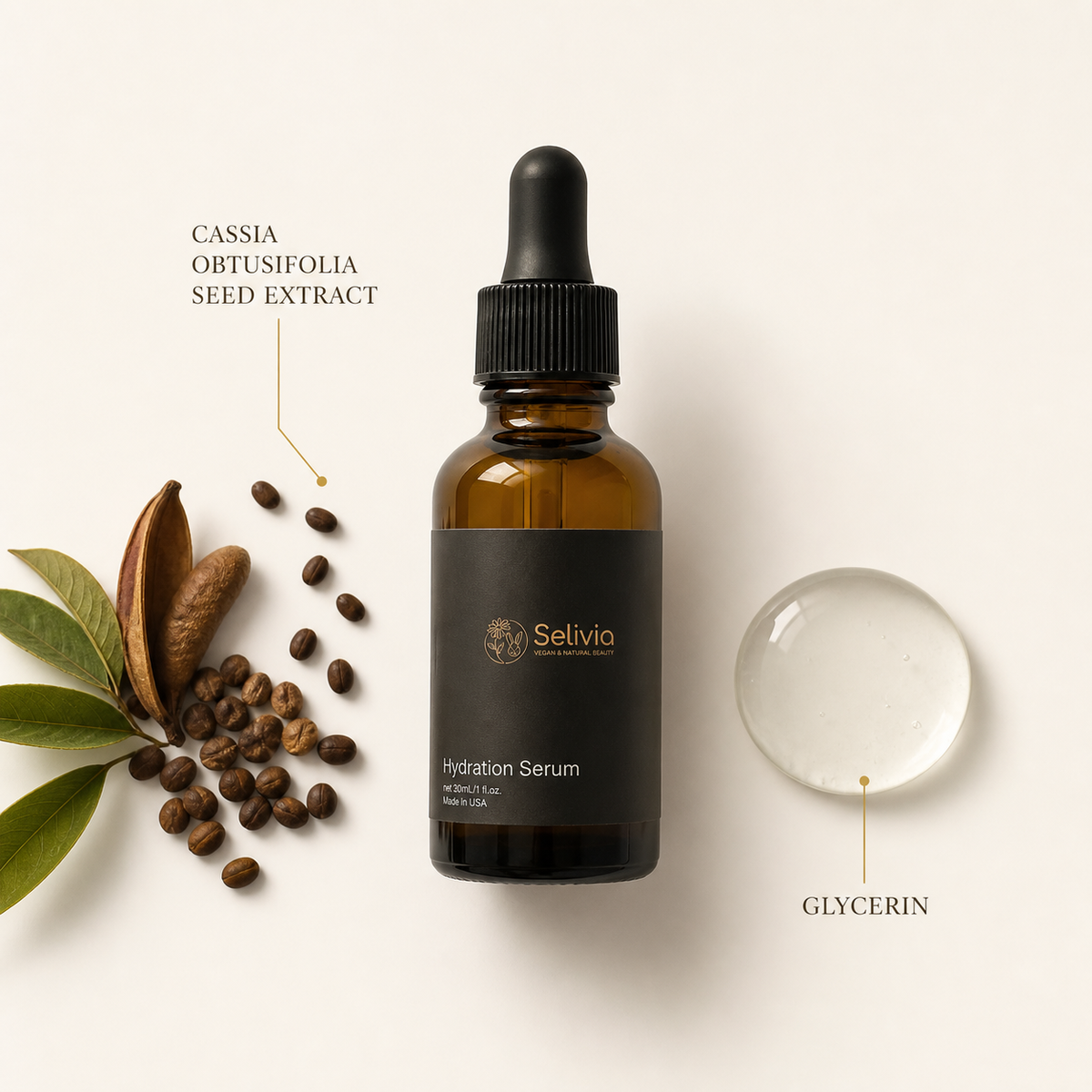 Lightweight Hydrating Face Serum for Barrier Repair