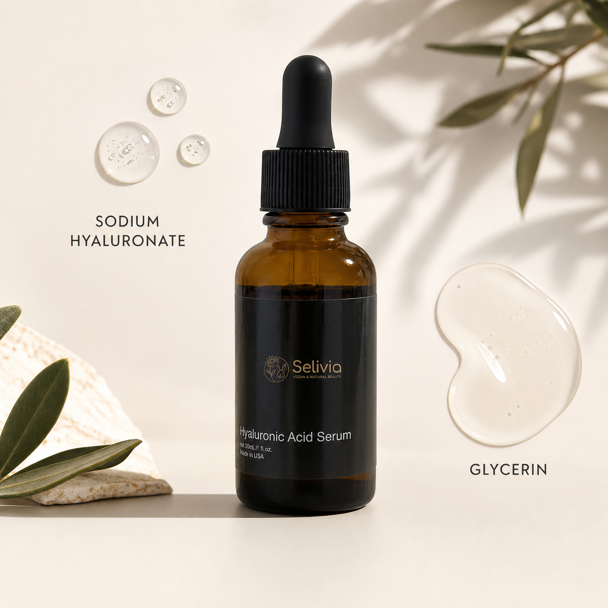 Hyaluronic Acid Serum for Deep Hydration