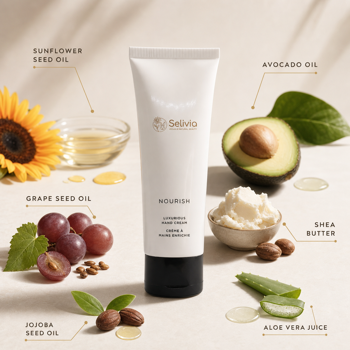 Nourishing Hand Cream for Soft Hydrated Hands