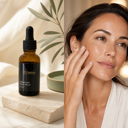 Retinol & Collagen Anti-Aging Face Serum with Hyaluronic Acid