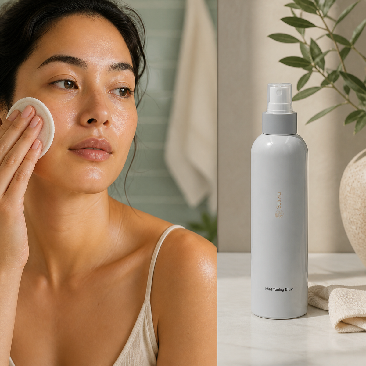 Witch Hazel Facial Toner for Balanced, Refreshed Skin