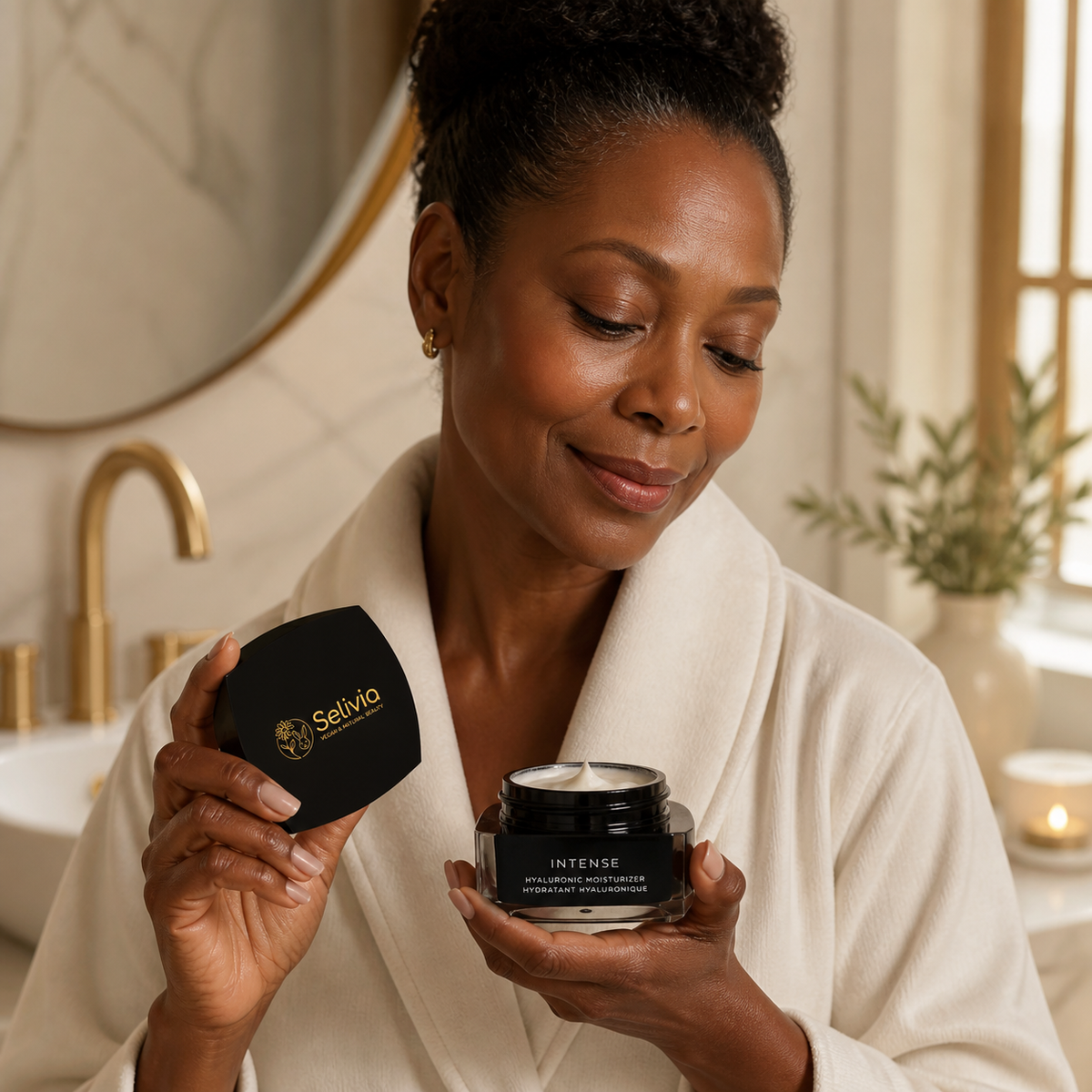 Hyaluronic Acid Moisturizer for Deep Overnight Hydration