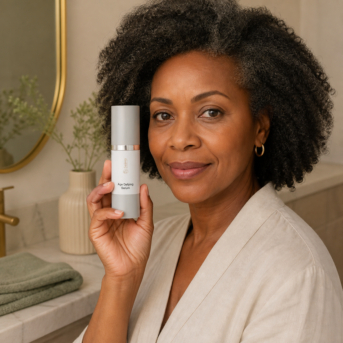 Caffeine & Peptide Anti Aging Face Serum