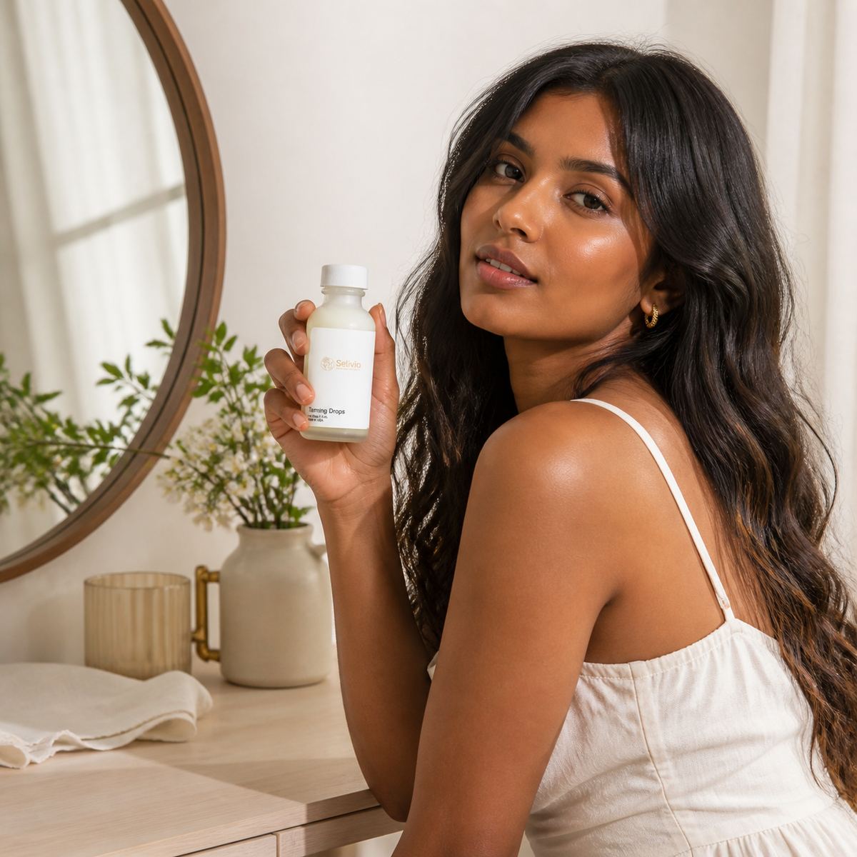 Self-Tanning Drops for a Natural Sunless Glow
