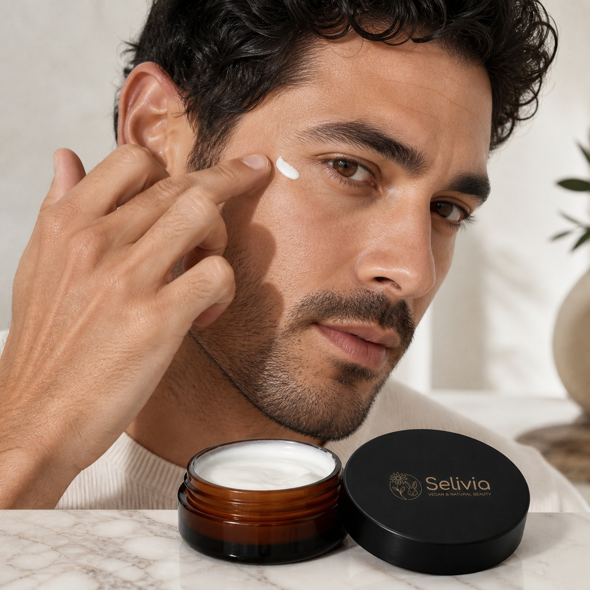 Men's Under Eye Cream for Dark Circles & Fine Lines