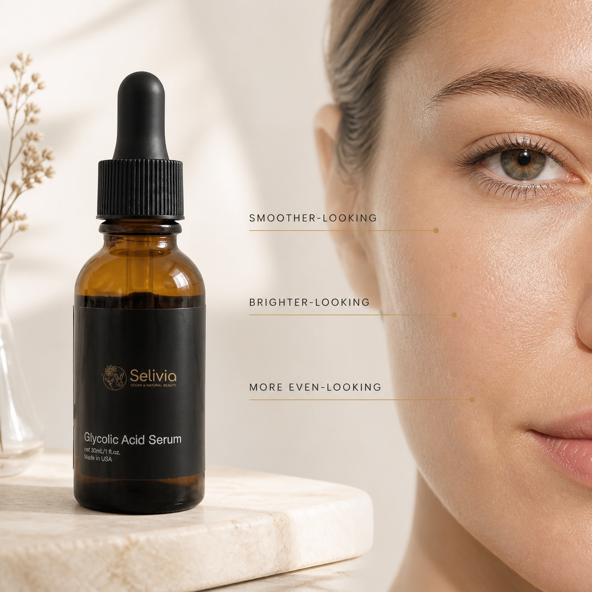 Glycolic Acid Exfoliating Serum for Skin Renewal