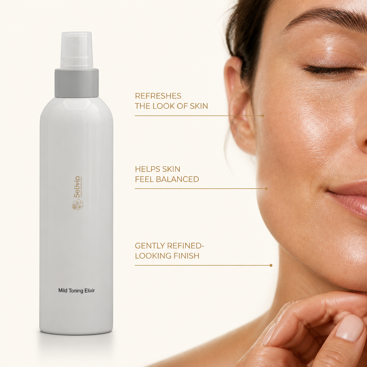 Witch Hazel Facial Toner for Balanced, Refreshed Skin