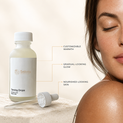 Self-Tanning Drops for a Natural Sunless Glow